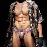 Jockmail Snakeskin Thong